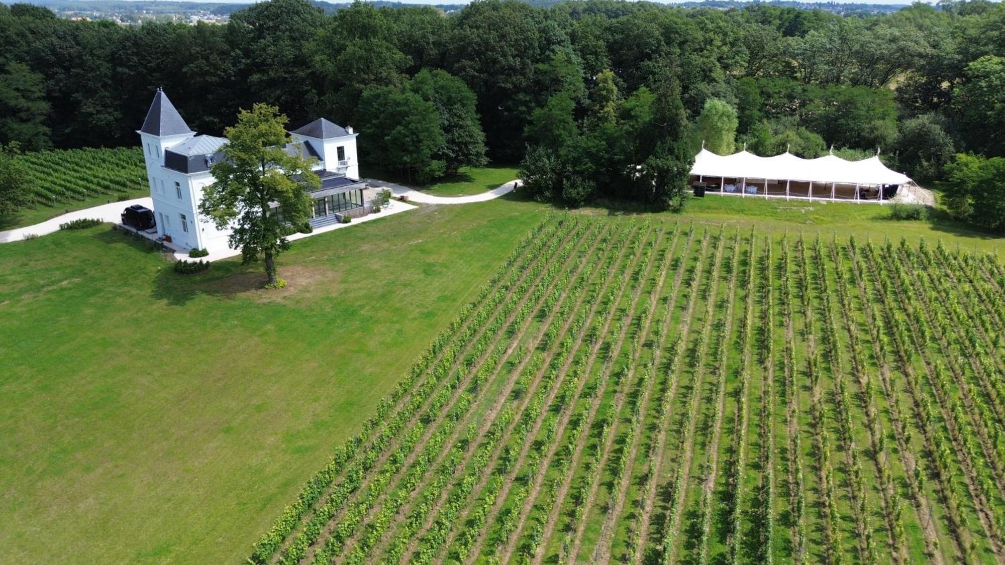 Villa Wijnkasteel Haksberg Tielt Esterno foto